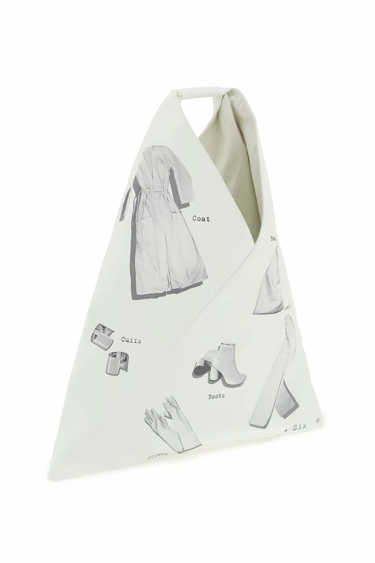 Mm6 maison margiela faux leather japanese bag with ready-made print Mm6 maison margiela faux leather japanese bag with ready-made print | Image 3
