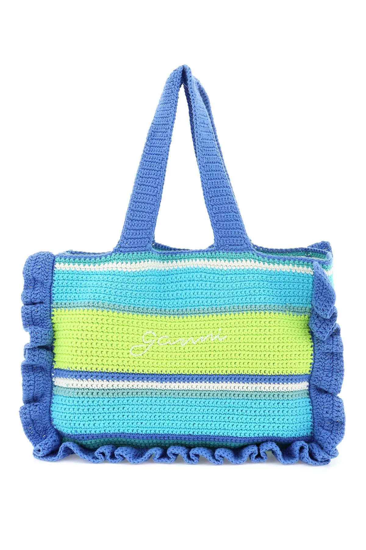 Ganni crochet tote bag Ganni crochet tote bag | Image 1
