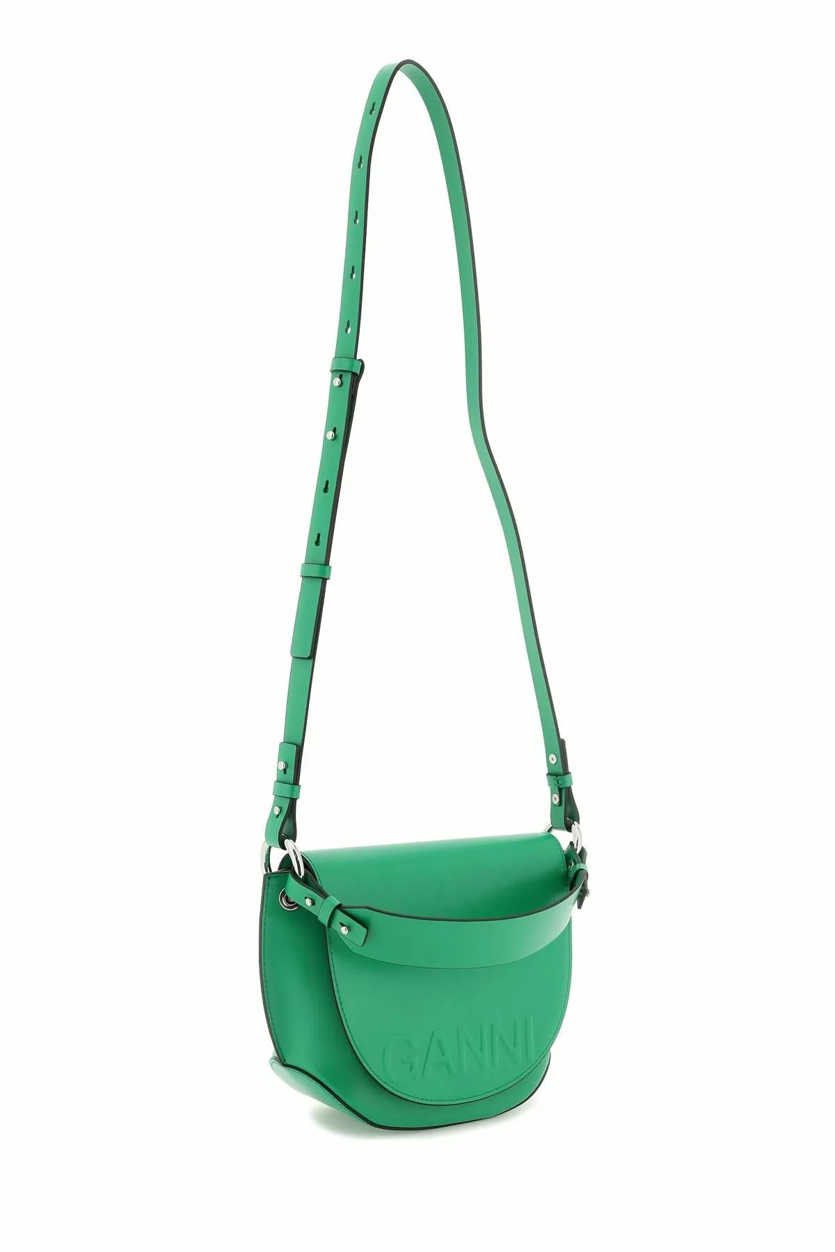 Ganni banner saddle crossbody bag Ganni banner saddle crossbody bag | Image 3