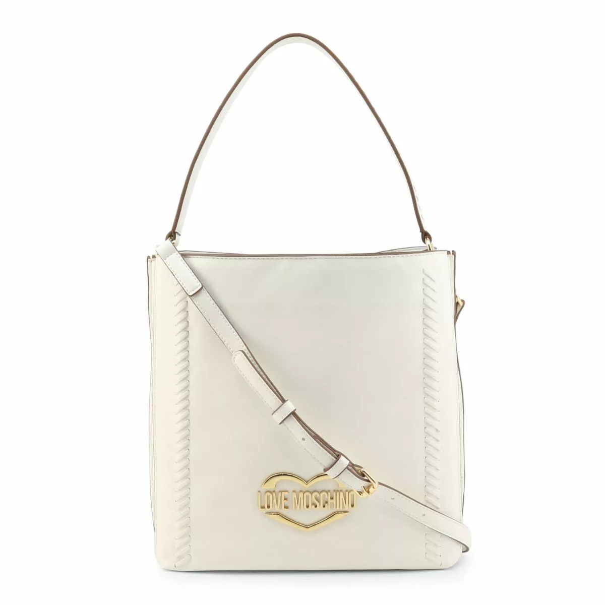 Love Moschino White Shoulder Bag Love Moschino White Shoulder Bag | Image 1