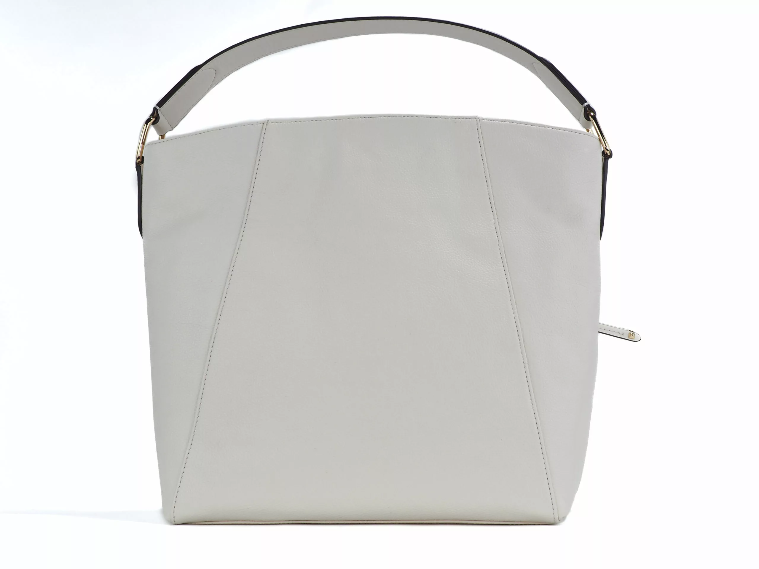 Michael Kors Evie Large Pebbled Leather Hobo Shoulder Bag Handbag (Light Cream) Michael Kors Evie Large Pebbled Leather Hobo Shoulder Bag Handbag (Light Cream) | Image 2