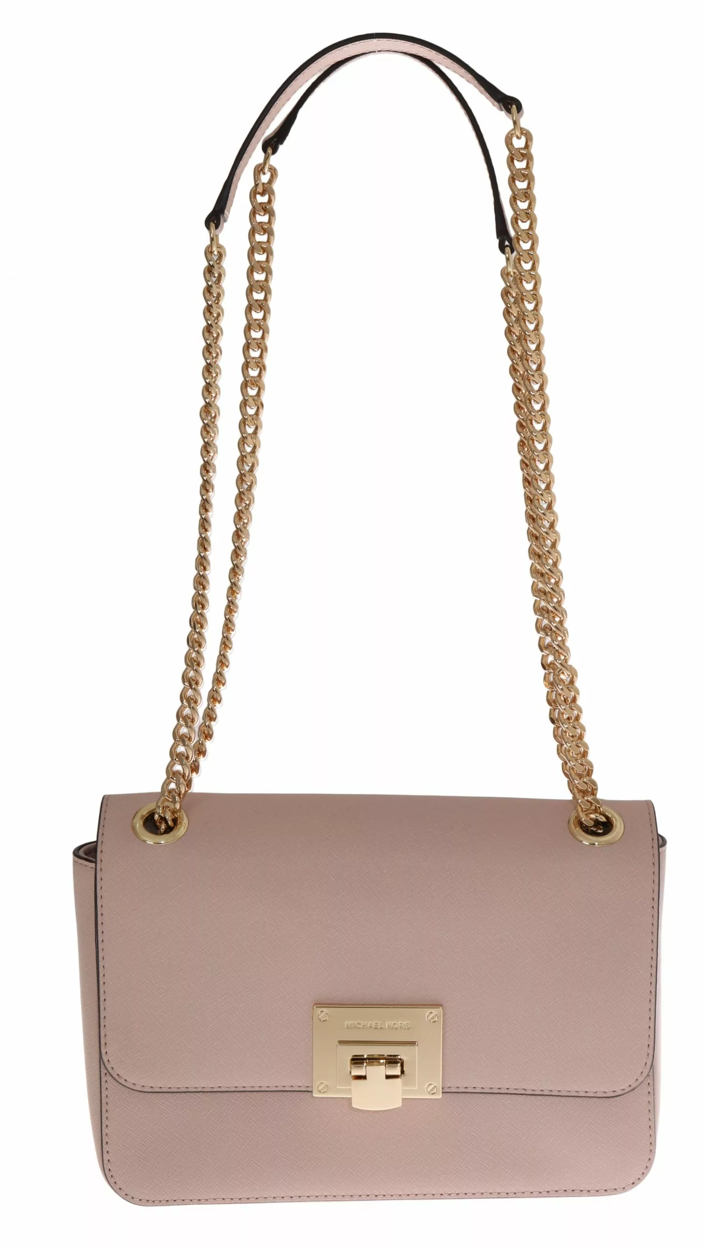 Michael Kors Pink Tina Leather Shoulder Bag Michael Kors Pink Tina Leather Shoulder Bag | Image 4
