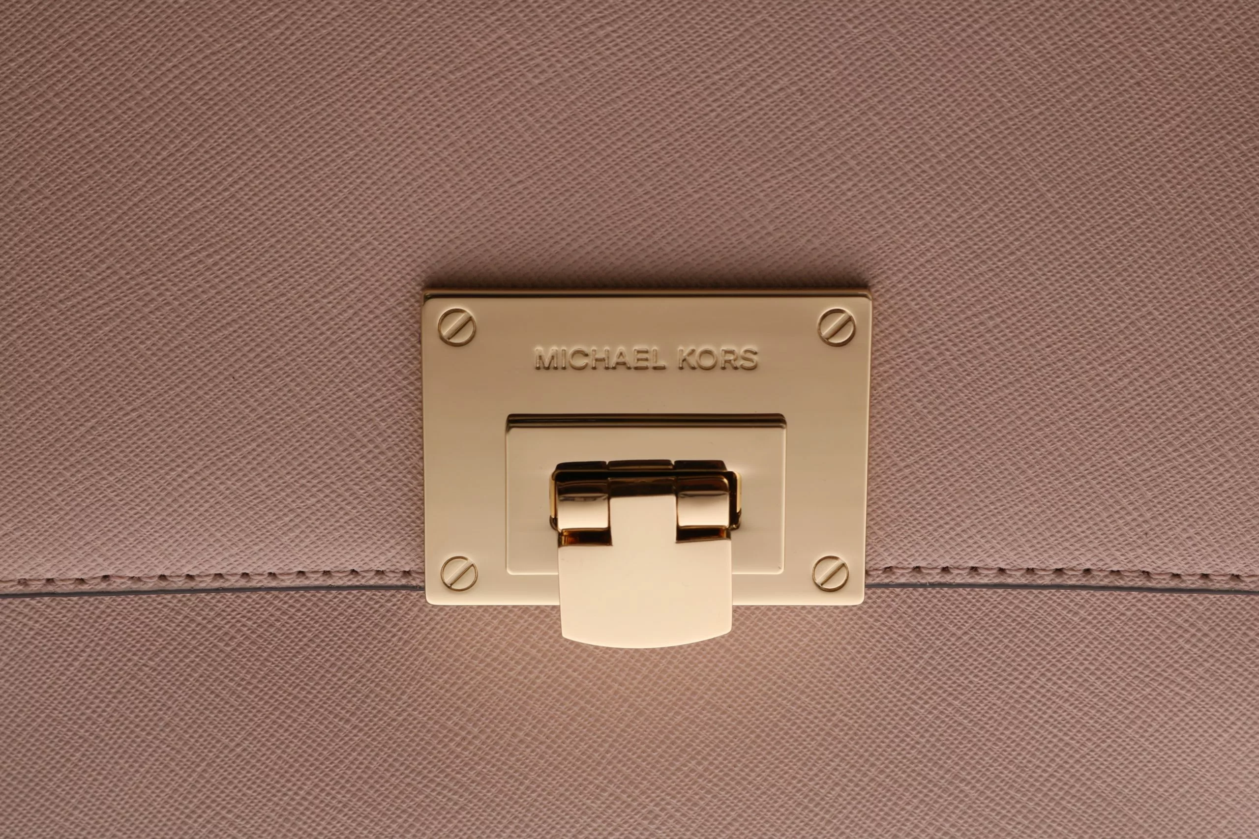Michael Kors Pink Tina Leather Shoulder Bag Michael Kors Pink Tina Leather Shoulder Bag | Image 5