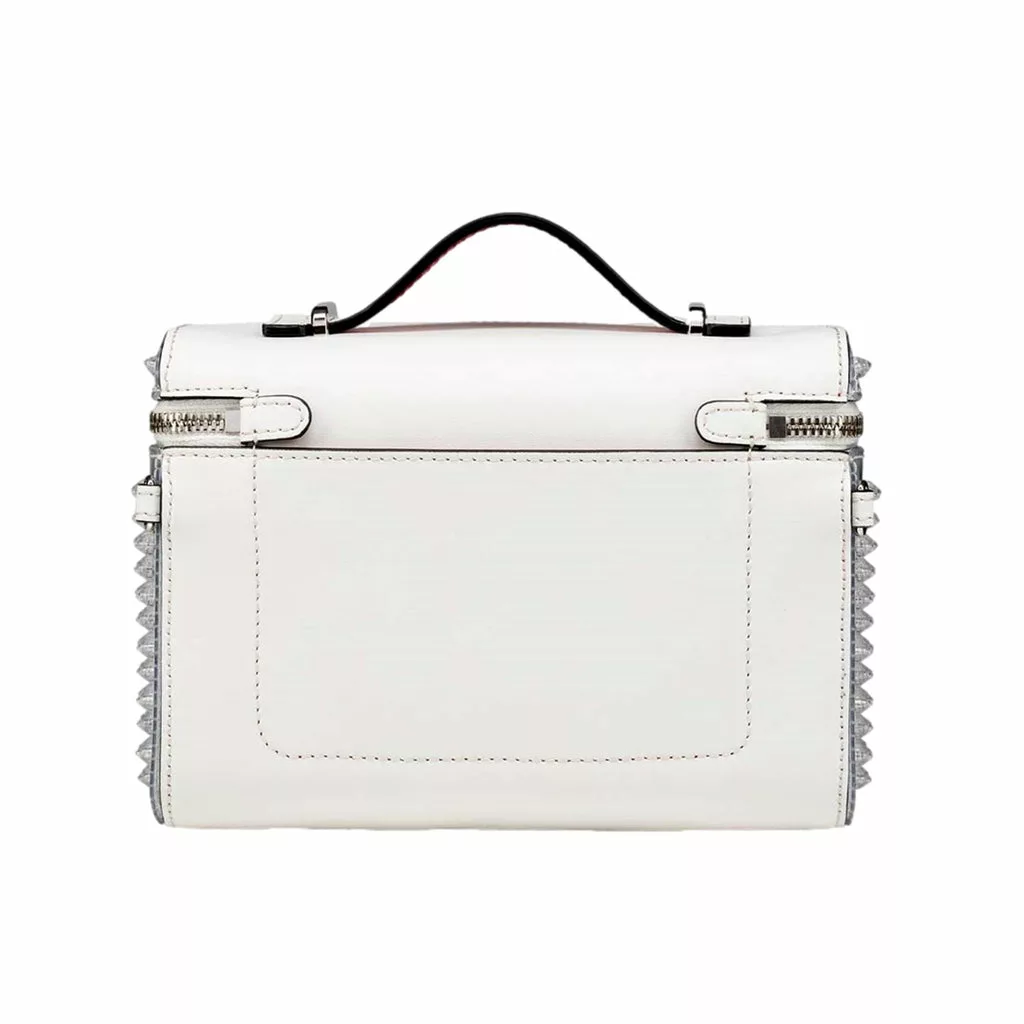 Christian Louboutin Kypipouch Spike Ivory Leather Christian Louboutin Kypipouch Spike Ivory Leather | Image 6