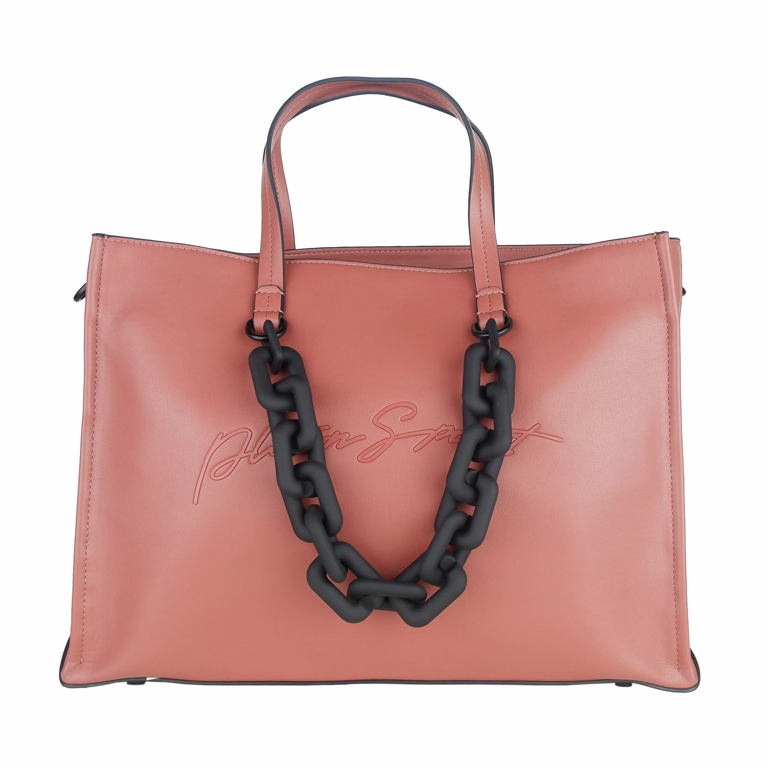 Plein Sport Pink Polyurethane Shoulder Bag Plein Sport Pink Polyurethane Shoulder Bag | Image 1