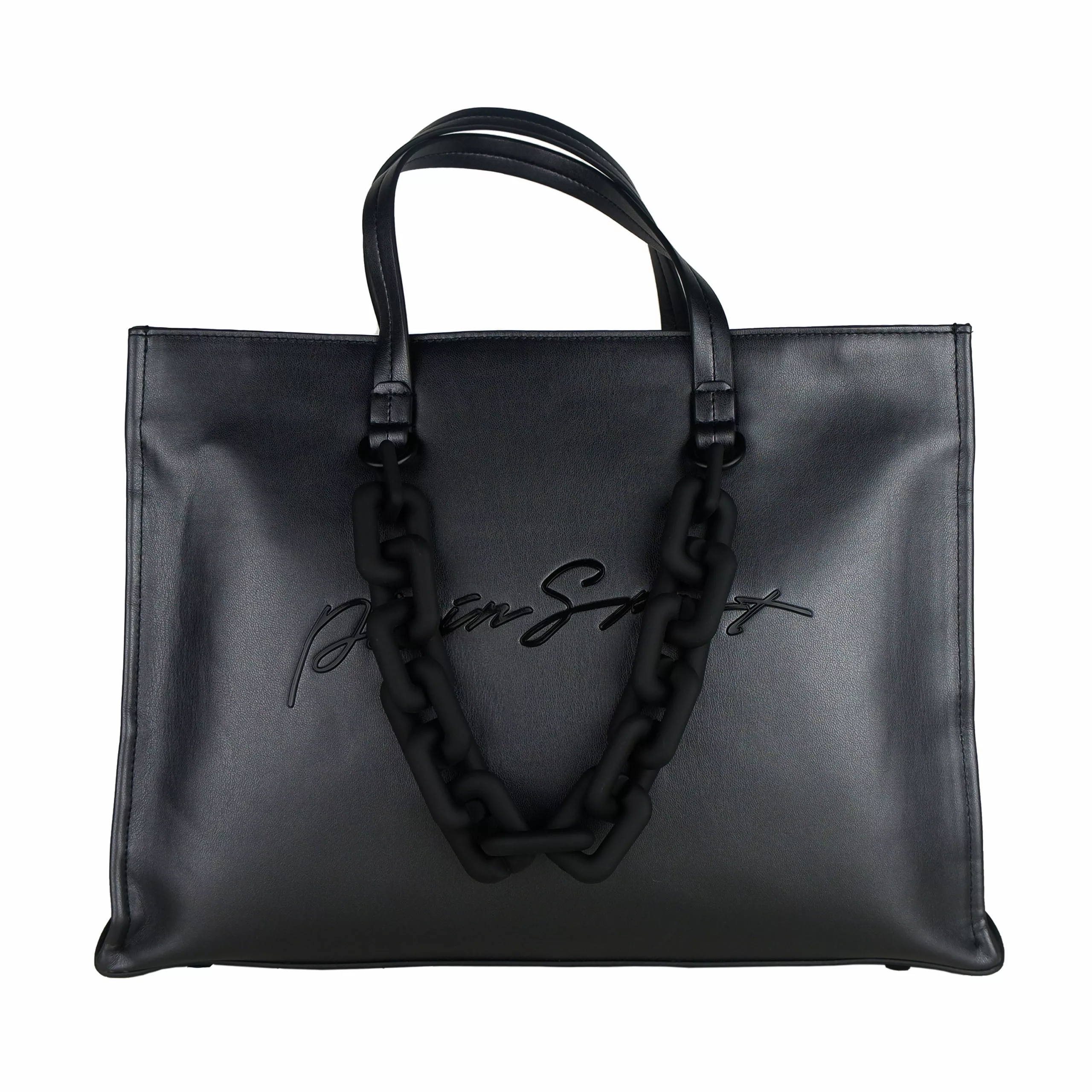 Plein Sport Black Polyurethane Shoulder Bag Plein Sport Black Polyurethane Shoulder Bag | Image 1