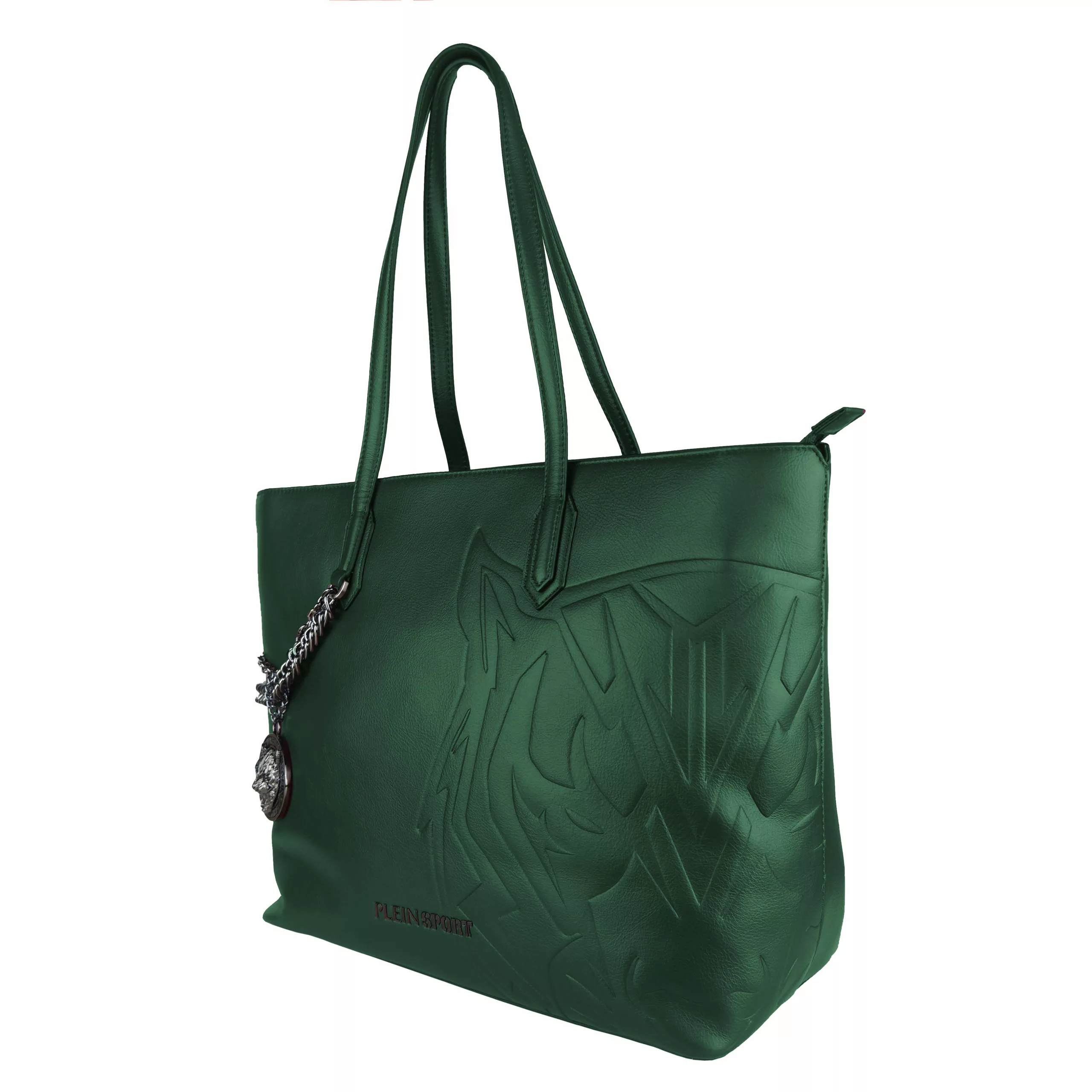 Plein Sport Green Polyurethane Shoulder Bag Plein Sport Green Polyurethane Shoulder Bag | Image 2