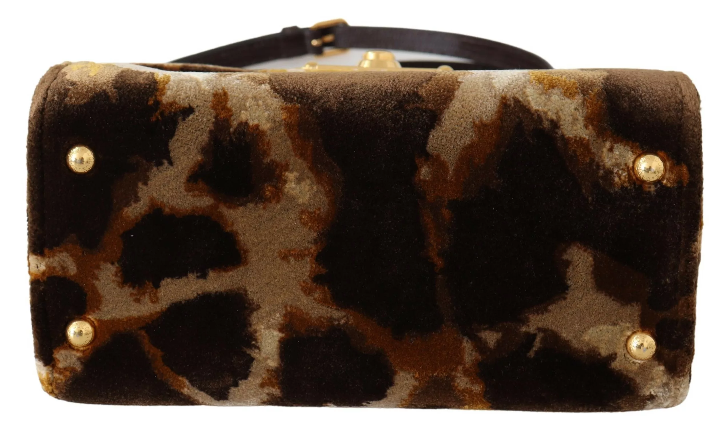 Dolce & Gabbana Brown Giraffe Crossbody Purse Borse WELCOME Purse Dolce & Gabbana Brown Giraffe Crossbody Purse Borse WELCOME Purse | Image 3