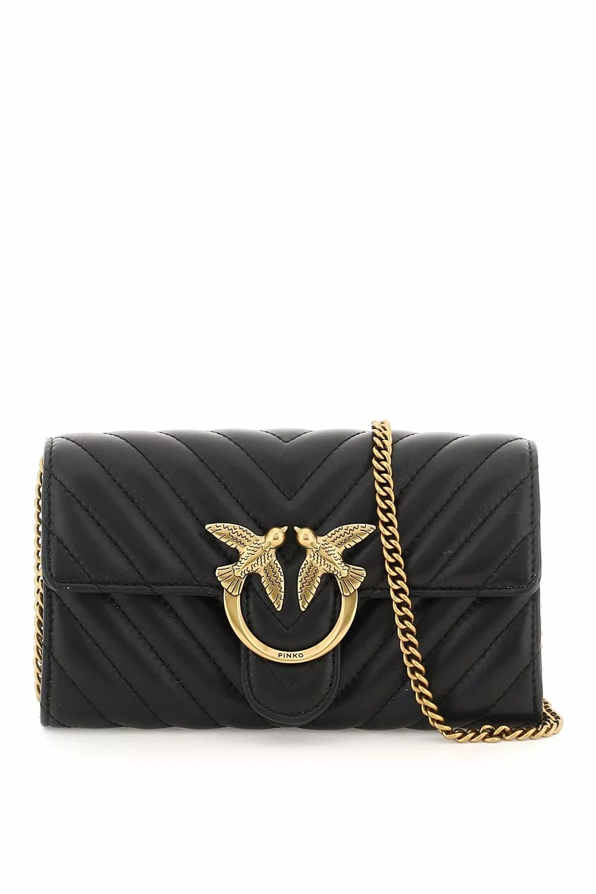 Pinko ‘love bag chevron’ crossbody bag Pinko ‘love bag chevron’ crossbody bag | Image 1