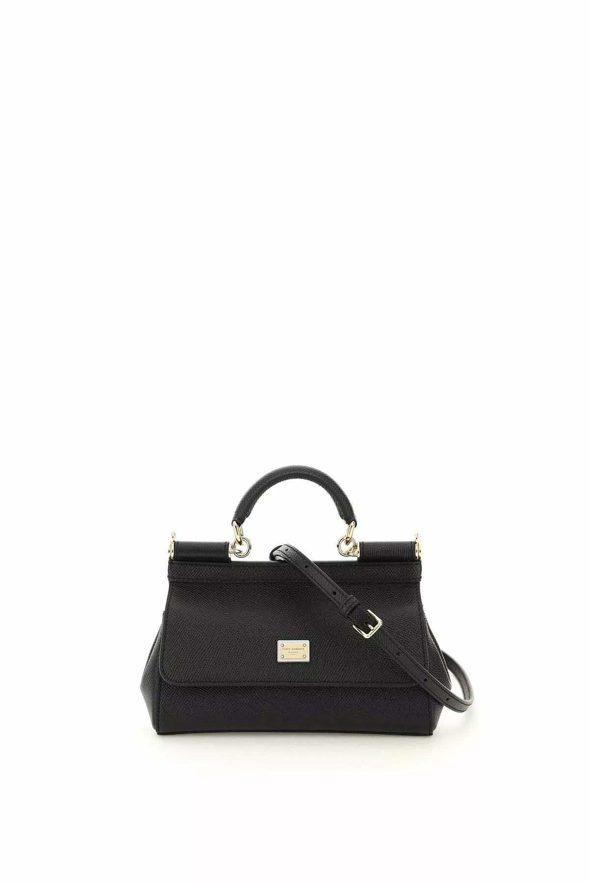 Dolce & gabbana small sicily bag in dauphine leather Dolce & gabbana small sicily bag in dauphine leather | Image 1