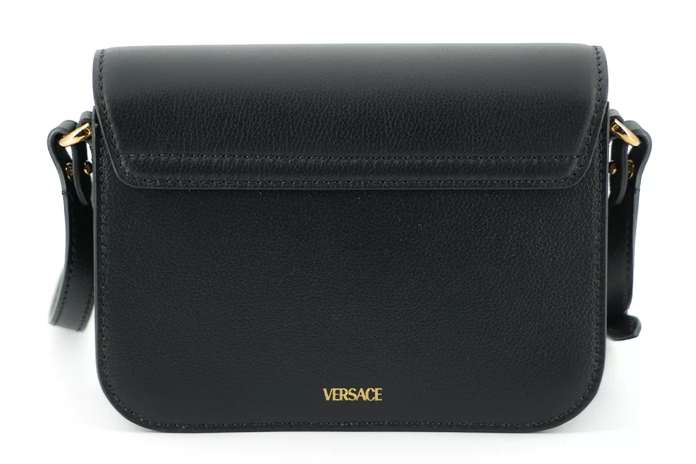 Versace Black Calf Leather Shoulder Bag Versace Black Calf Leather Shoulder Bag | Image 2