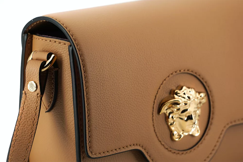 Versace Brown Calf Leather Shoulder Bag Versace Brown Calf Leather Shoulder Bag | Image 3