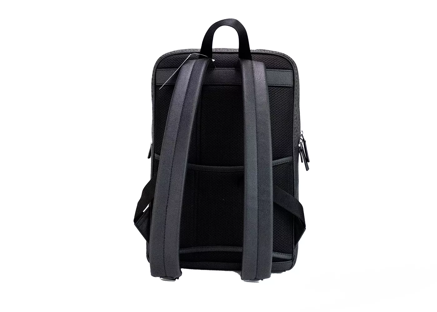 Michael Kors Cooper Large Black Signature PVC Square Sport Backpack Bookbag Michael Kors Cooper Large Black Signature PVC Square Sport Backpack Bookbag | Image 3