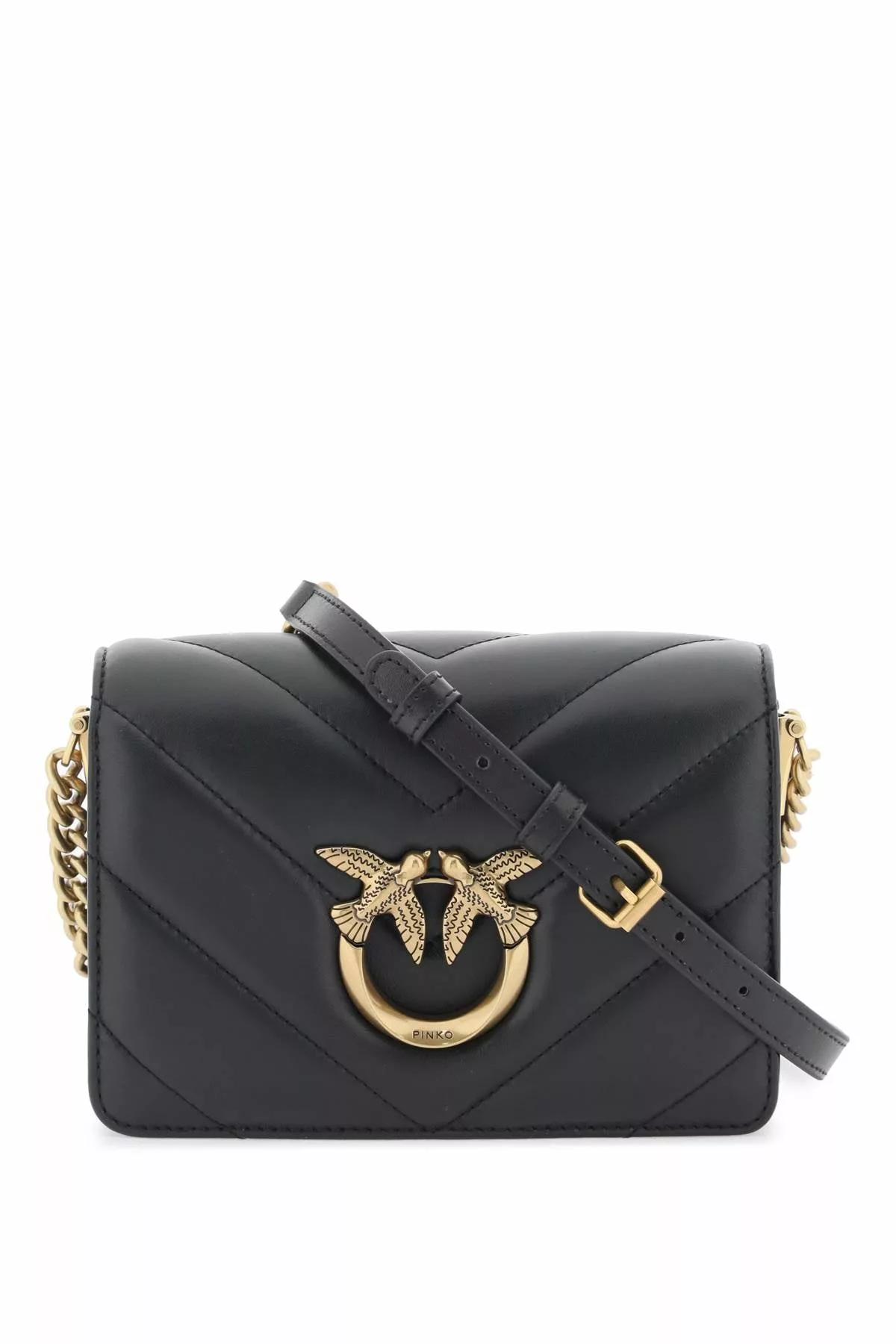 Pinko mini love bag click big chevron Pinko mini love bag click big chevron | Image 1