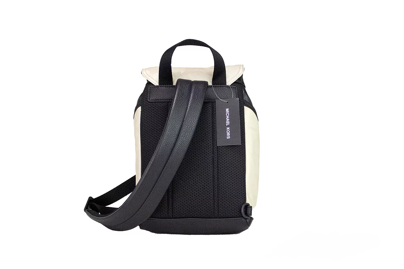 Michael Kors Kent Medium Hemp Nylon Pebbled Leather Slingpack Backpack Bag Michael Kors Kent Medium Hemp Nylon Pebbled Leather Slingpack Backpack Bag | Image 3