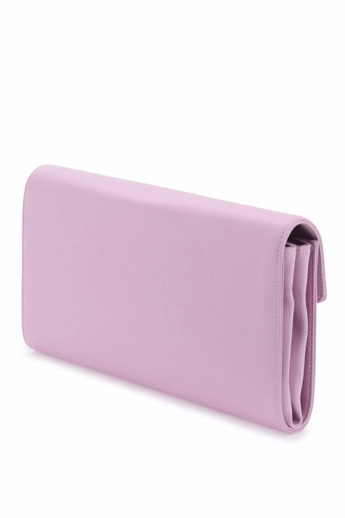 Roger vivier satin clutch bag with colored flower strass buckle Roger vivier satin clutch bag with colored flower strass buckle | Image 2
