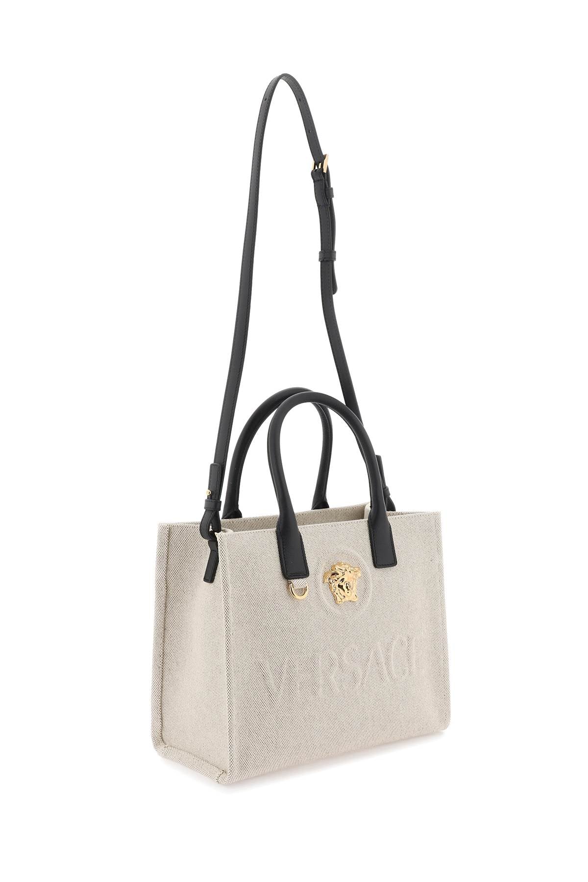 Versace canvas ‘la medusa’ small tote bag Versace canvas ‘la medusa’ small tote bag | Image 3
