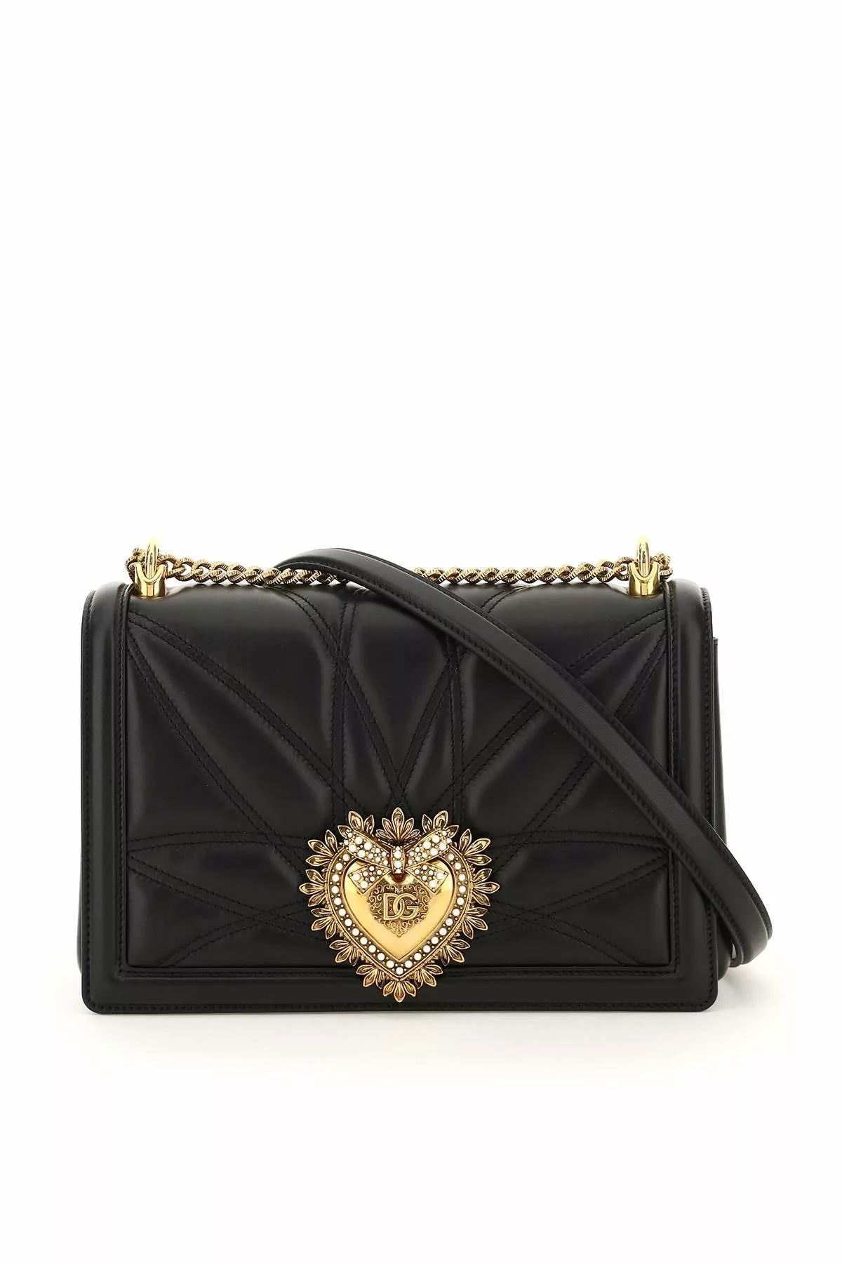 Dolce & gabbana large devotion bag in quilted nappa leather Dolce & gabbana large devotion bag in quilted nappa leather | Image 1