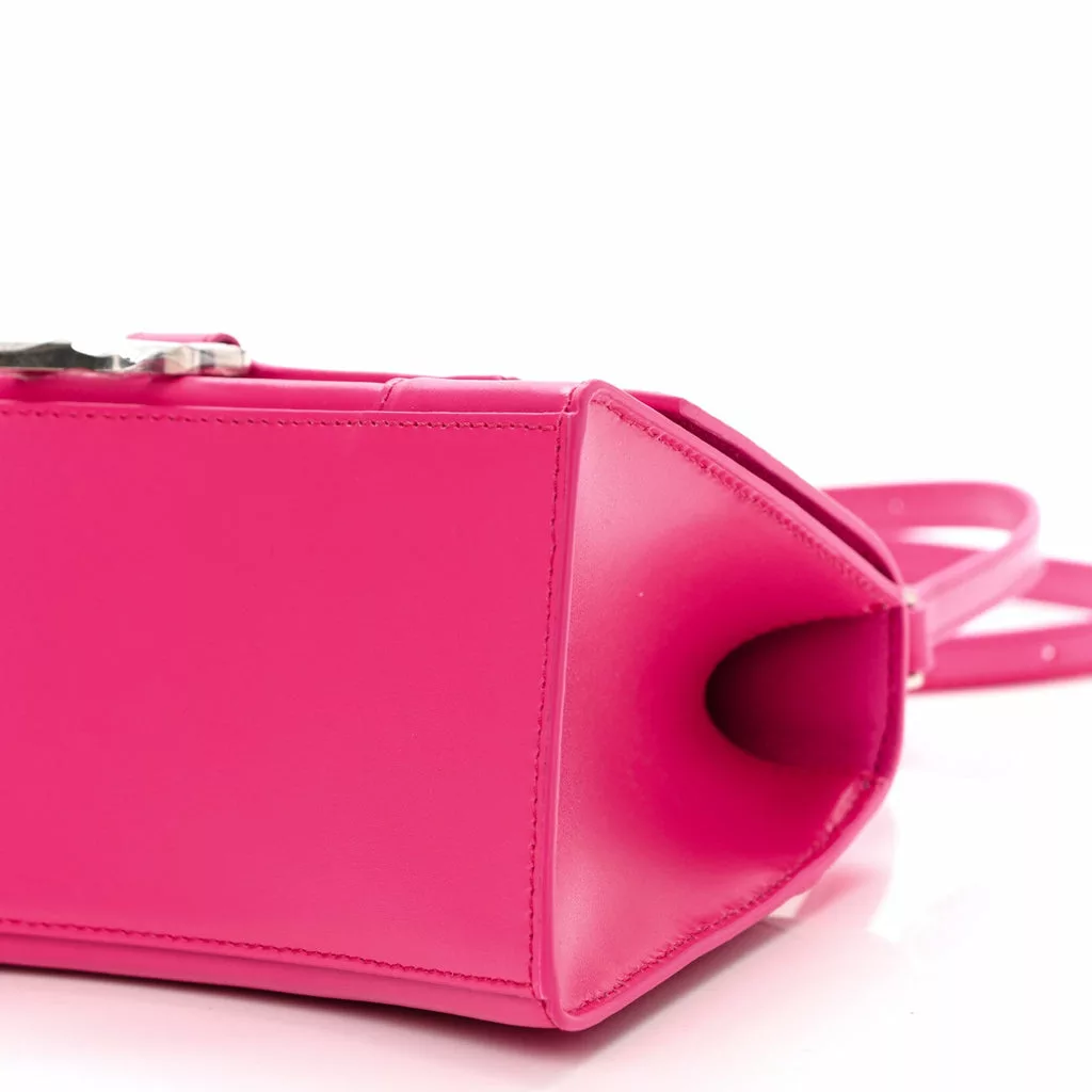 Balenciaga Hourglass Top Handle Shiny Box Acid Fuchsia Balenciaga Hourglass Top Handle Shiny Box Acid Fuchsia | Image 7