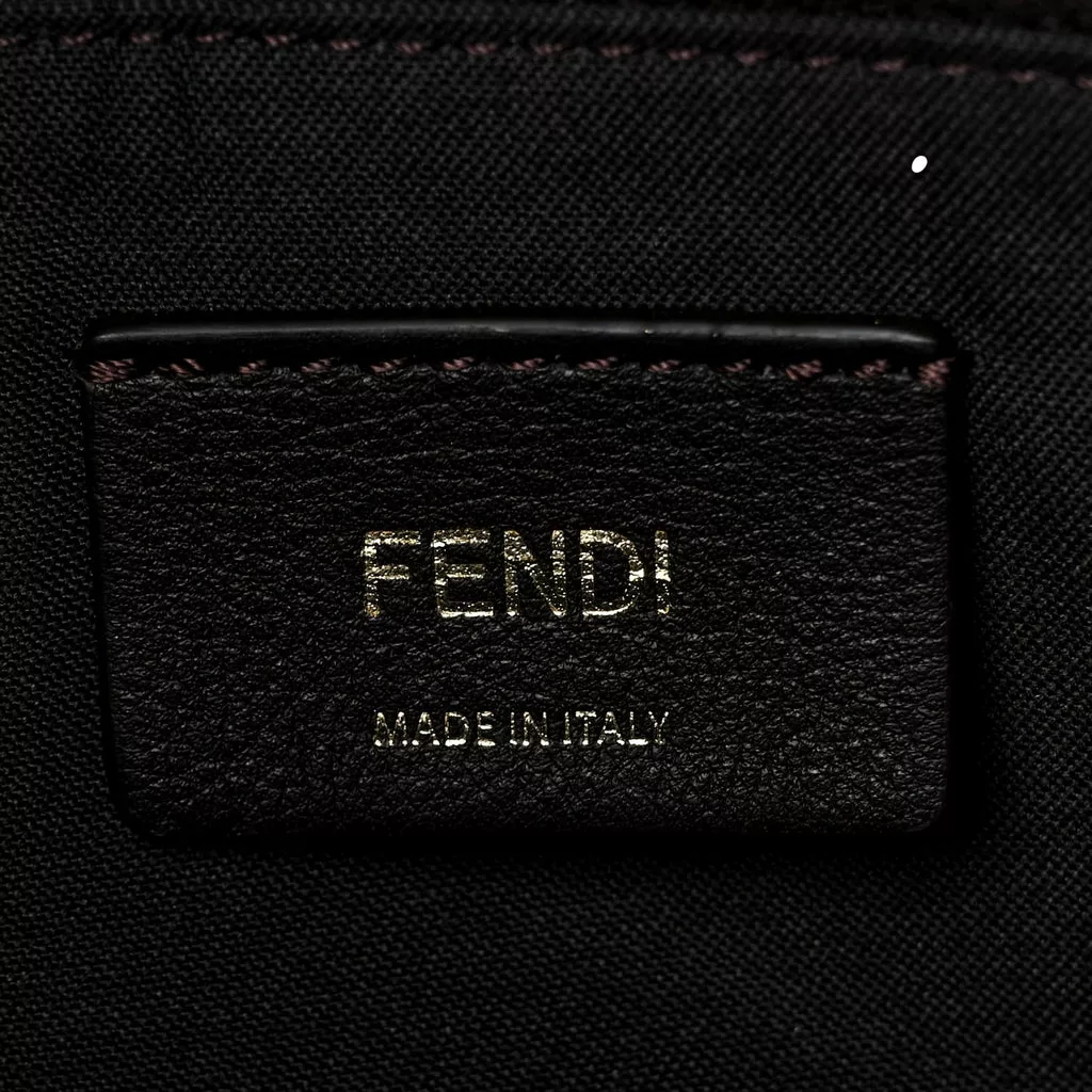 Fendi By The Way Python Print and Grey Leather Boston Fendi By The Way Python Print and Grey Leather Boston | Image 8