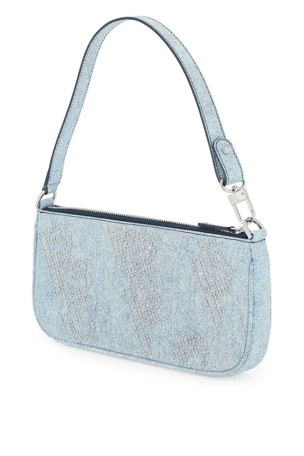By far denim print leather ‘rachel’ bag By far denim print leather ‘rachel’ bag | Image 2