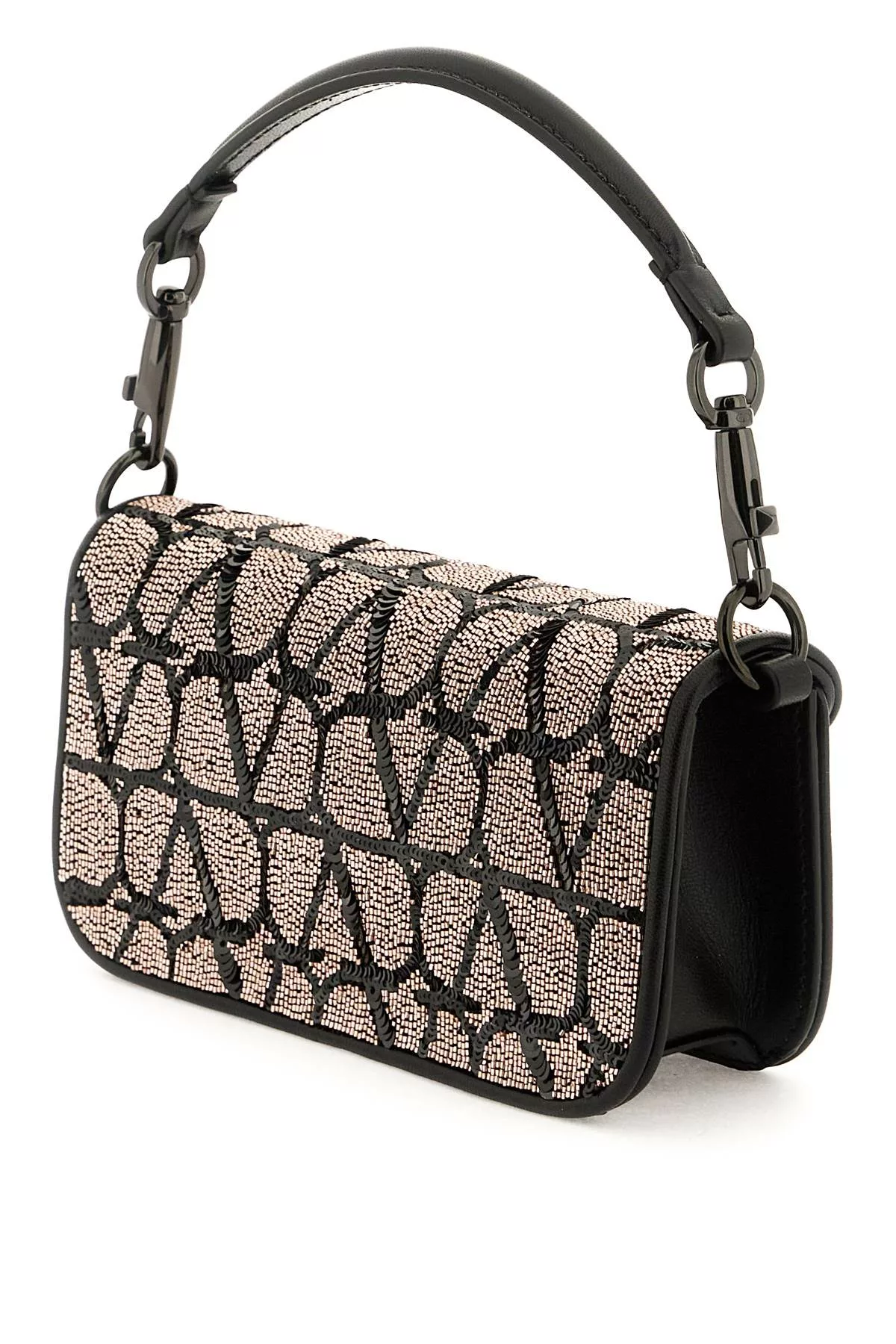 Valentino garavani ‘locò’ small shoulder bag with toile iconographe embroidery Valentino garavani ‘locò’ small shoulder bag with toile iconographe embroidery | Image 2