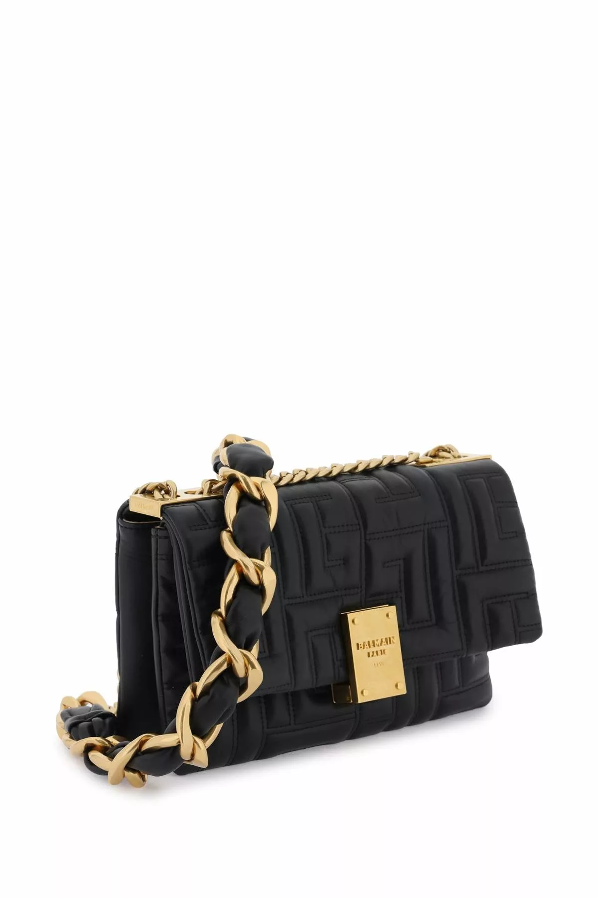 Balmain ‘1945’ soft quilted leather crossbody bag Balmain ‘1945’ soft quilted leather crossbody bag | Image 3