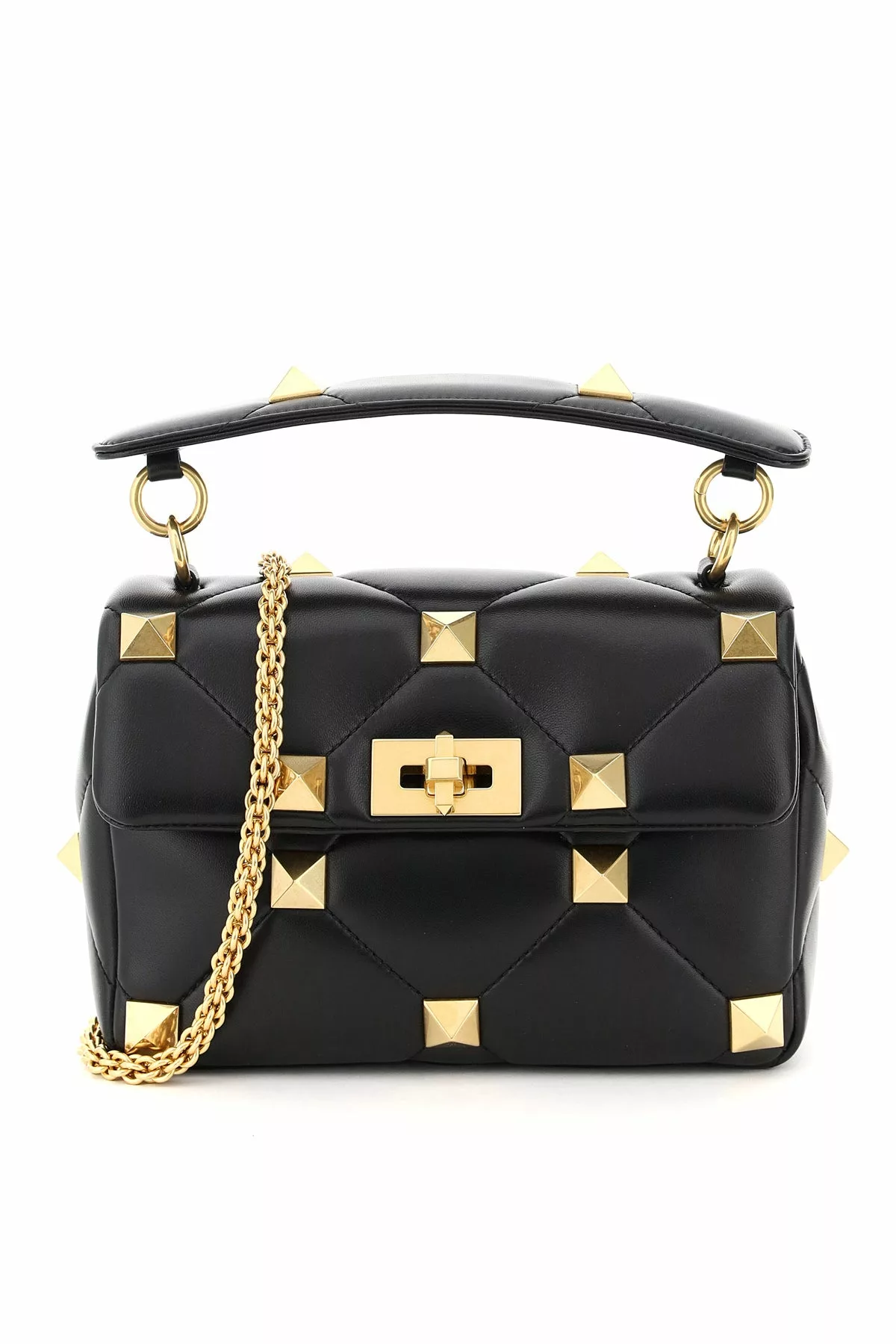 Valentino garavani roman stud medium bag with chain Valentino garavani roman stud medium bag with chain | Image 1