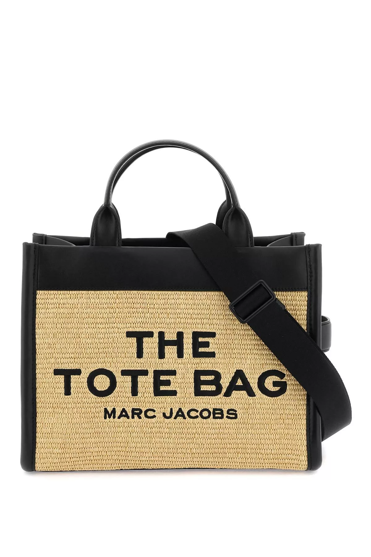 Marc jacobs raffia ‘the medium tote bag’ Marc jacobs raffia ‘the medium tote bag’ | Image 1
