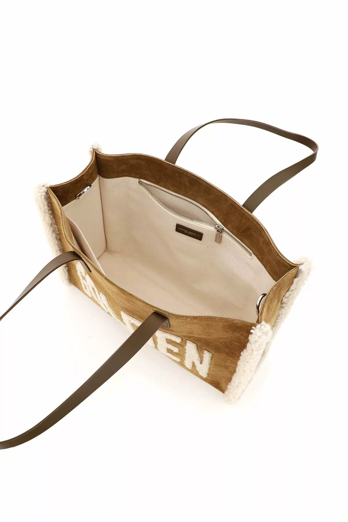 Golden goose california east-west bag with shearling detail Golden goose california east-west bag with shearling detail | Image 2