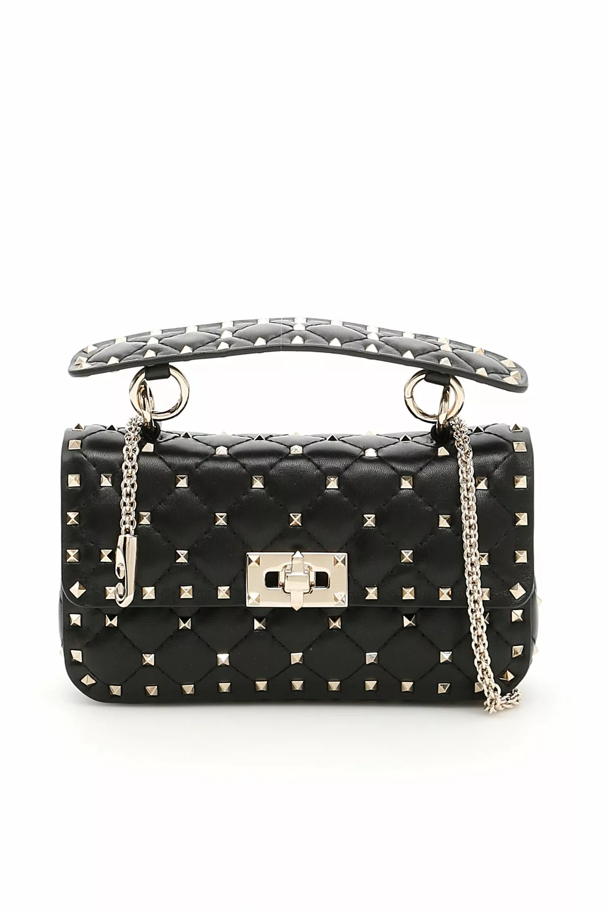Valentino garavani small leather rockstud spike bag Valentino garavani small leather rockstud spike bag | Image 1