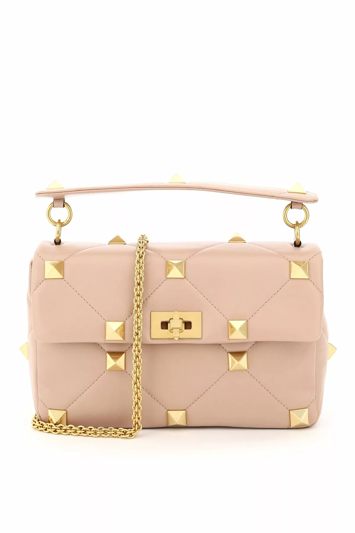 Valentino garavani ‘roman stud the shoulder bag’ large Valentino garavani ‘roman stud the shoulder bag’ large | Image 1