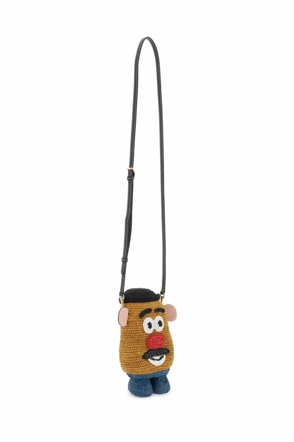 Anya hindmarch ‘mr potato head’ raffia crossbody bag Anya hindmarch ‘mr potato head’ raffia crossbody bag | Image 3