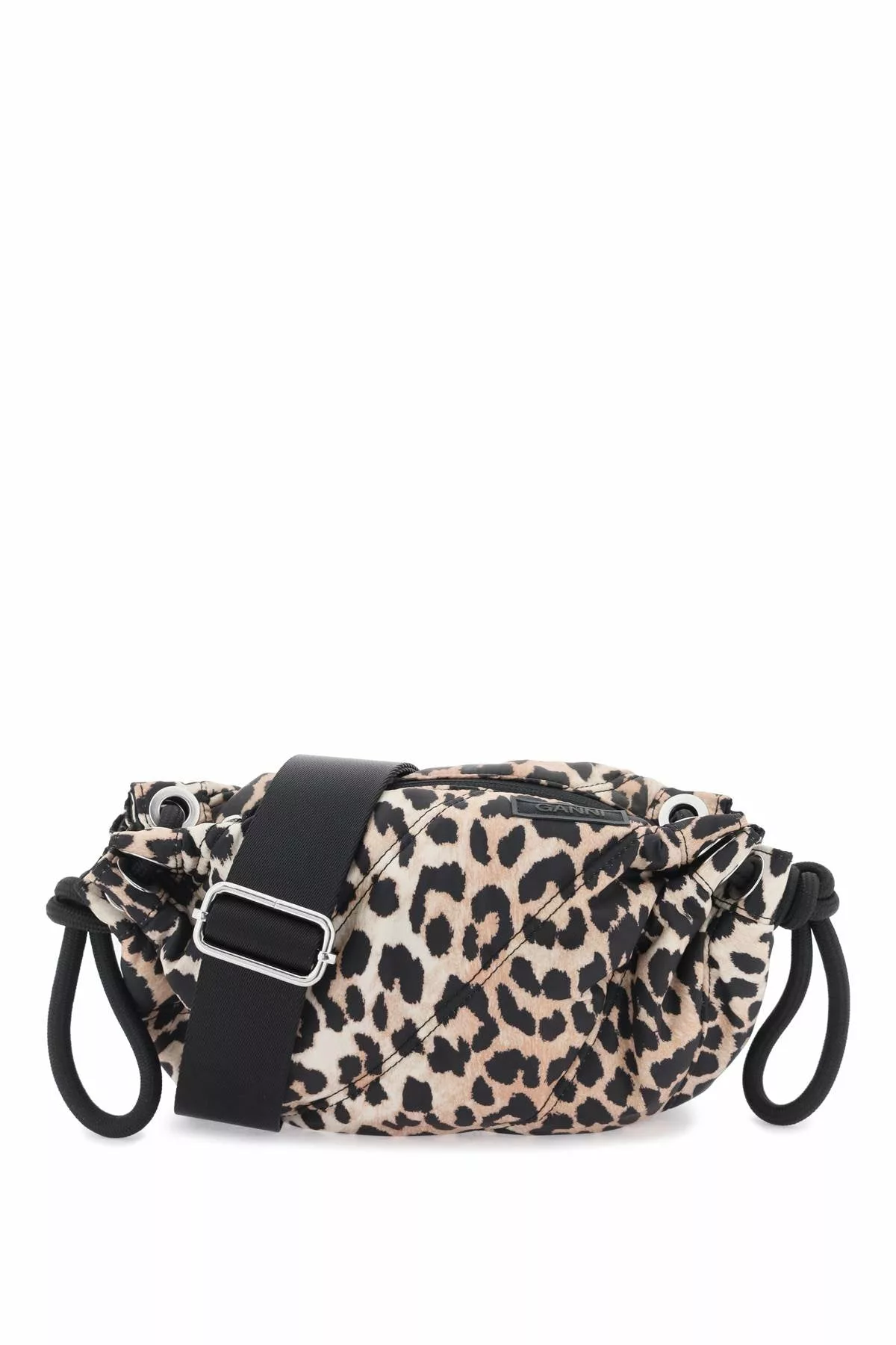Ganni animal-print crossbody bag Ganni animal-print crossbody bag | Image 1