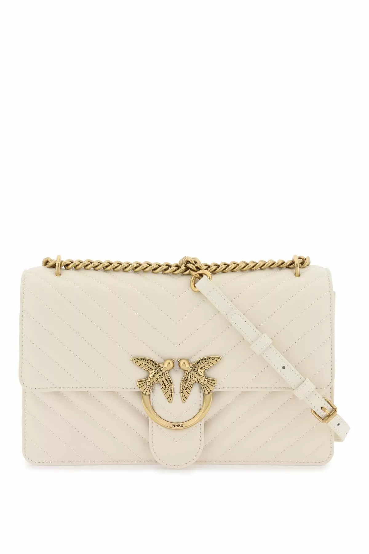 Pinko chevron quilted ‘classic love bag one’ Pinko chevron quilted ‘classic love bag one’ | Image 1