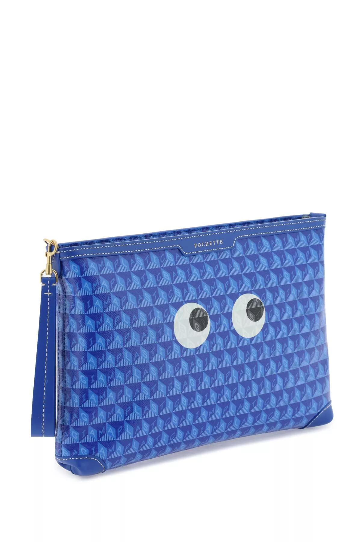 Anya hindmarch i am a plastic bag eyes pochette Anya hindmarch i am a plastic bag eyes pochette | Image 3