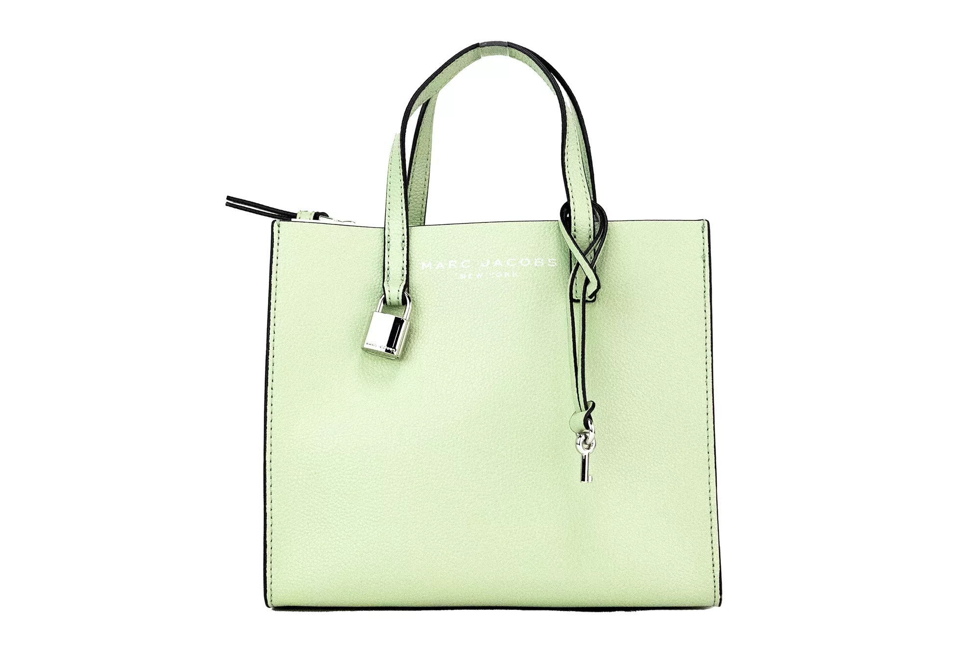 Marc Jacobs Jacobs Mini Grind Mint Green Pebbled Leather Crossbody Tote Handbag Purse Marc Jacobs Jacobs Mini Grind Mint Green Pebbled Leather Crossbody Tote Handbag Purse | Image 1