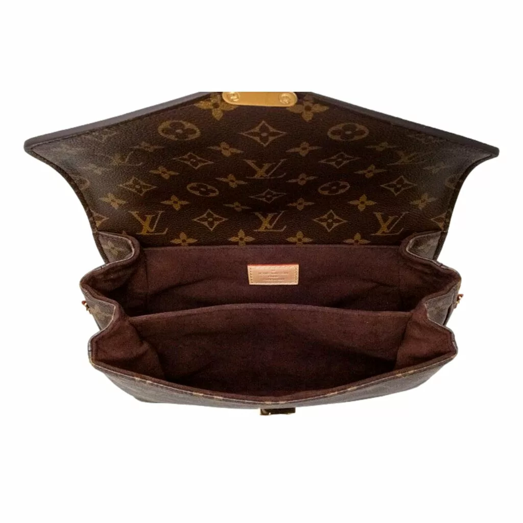 Louis Vuitton Pochette Métis Brown Monogram Crossbody Louis Vuitton Pochette Métis Brown Monogram Crossbody | Image 6