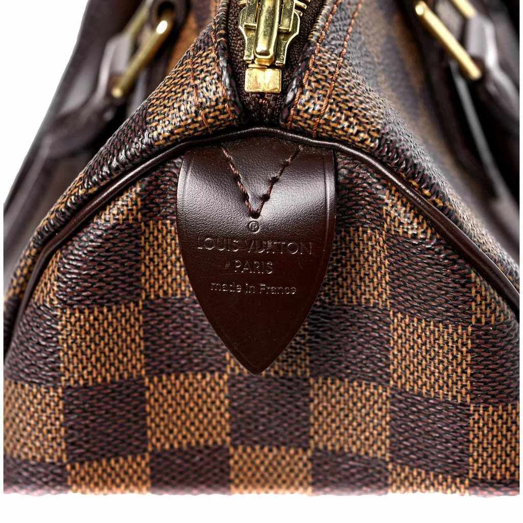 Louis Vuitton Damier Ebene Speedy Bandoulière Louis Vuitton Damier Ebene Speedy Bandoulière | Image 7