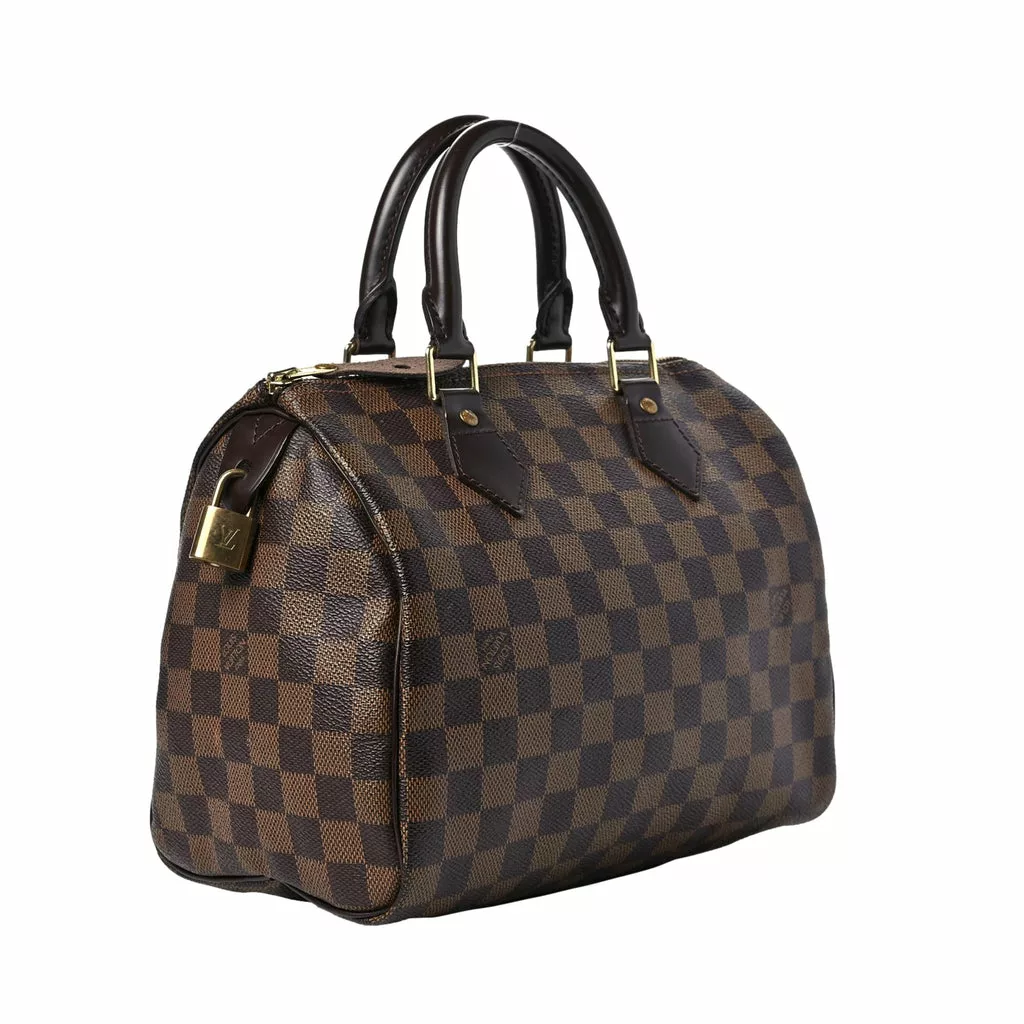 Louis Vuitton Damier Ebene Speedy Bandoulière Louis Vuitton Damier Ebene Speedy Bandoulière | Image 5