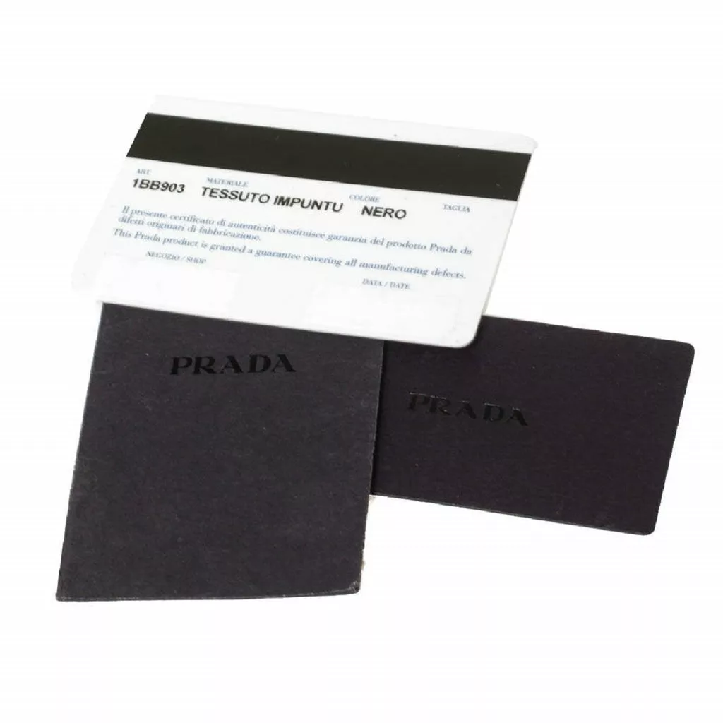 Prada Black Tessuto Nylon Quilted Shoulder Handbag Prada Black Tessuto Nylon Quilted Shoulder Handbag | Image 10