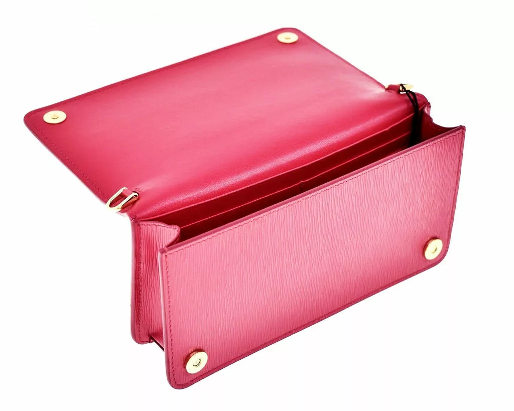Prada Miniborse Peonia Pink Vitello Move Leather Prada Miniborse Peonia Pink Vitello Move Leather | Image 8