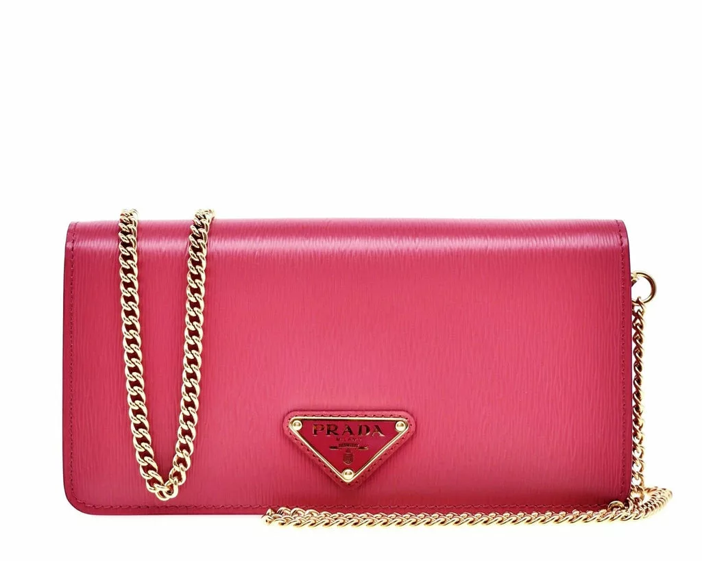 Prada Miniborse Peonia Pink Vitello Move Leather Prada Miniborse Peonia Pink Vitello Move Leather | Image 1