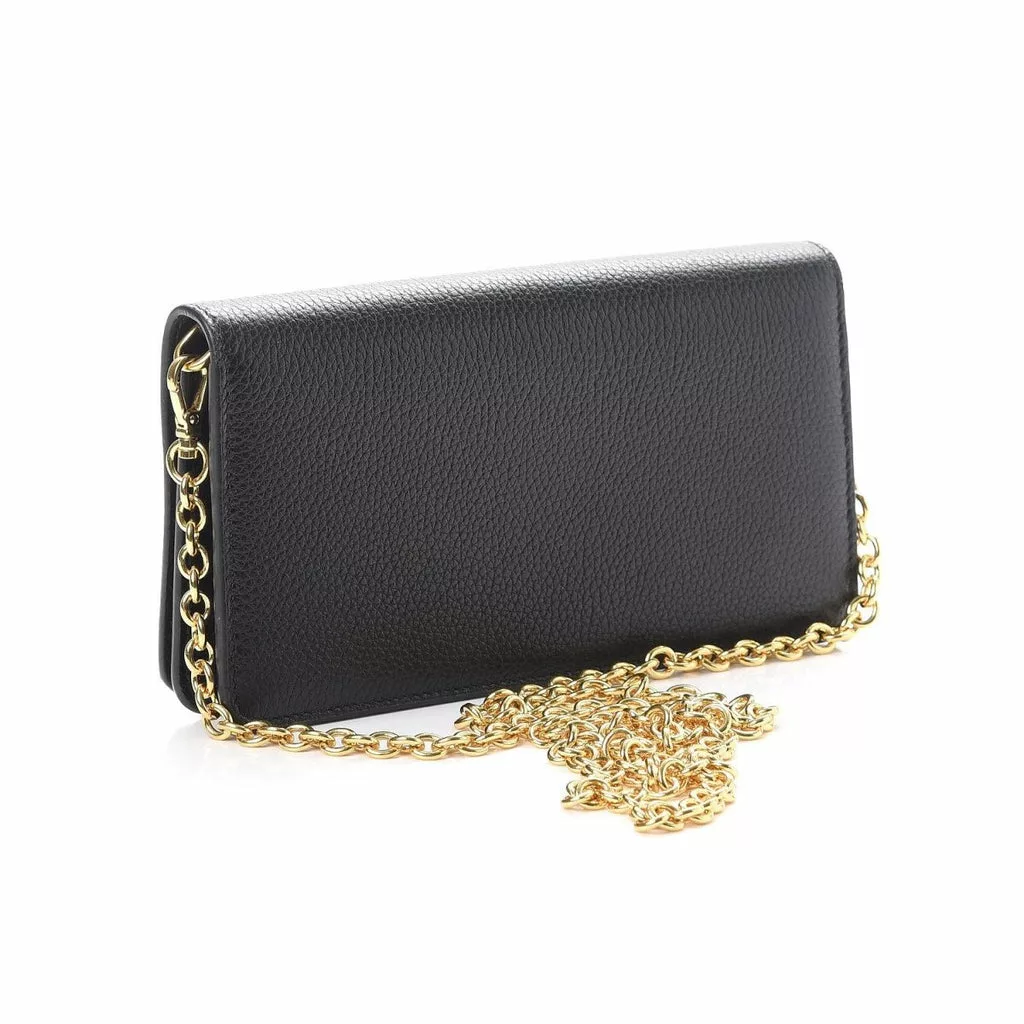 Prada Black Vitello Daino Leather Mini Crossbody Handbag Prada Black Vitello Daino Leather Mini Crossbody Handbag | Image 7