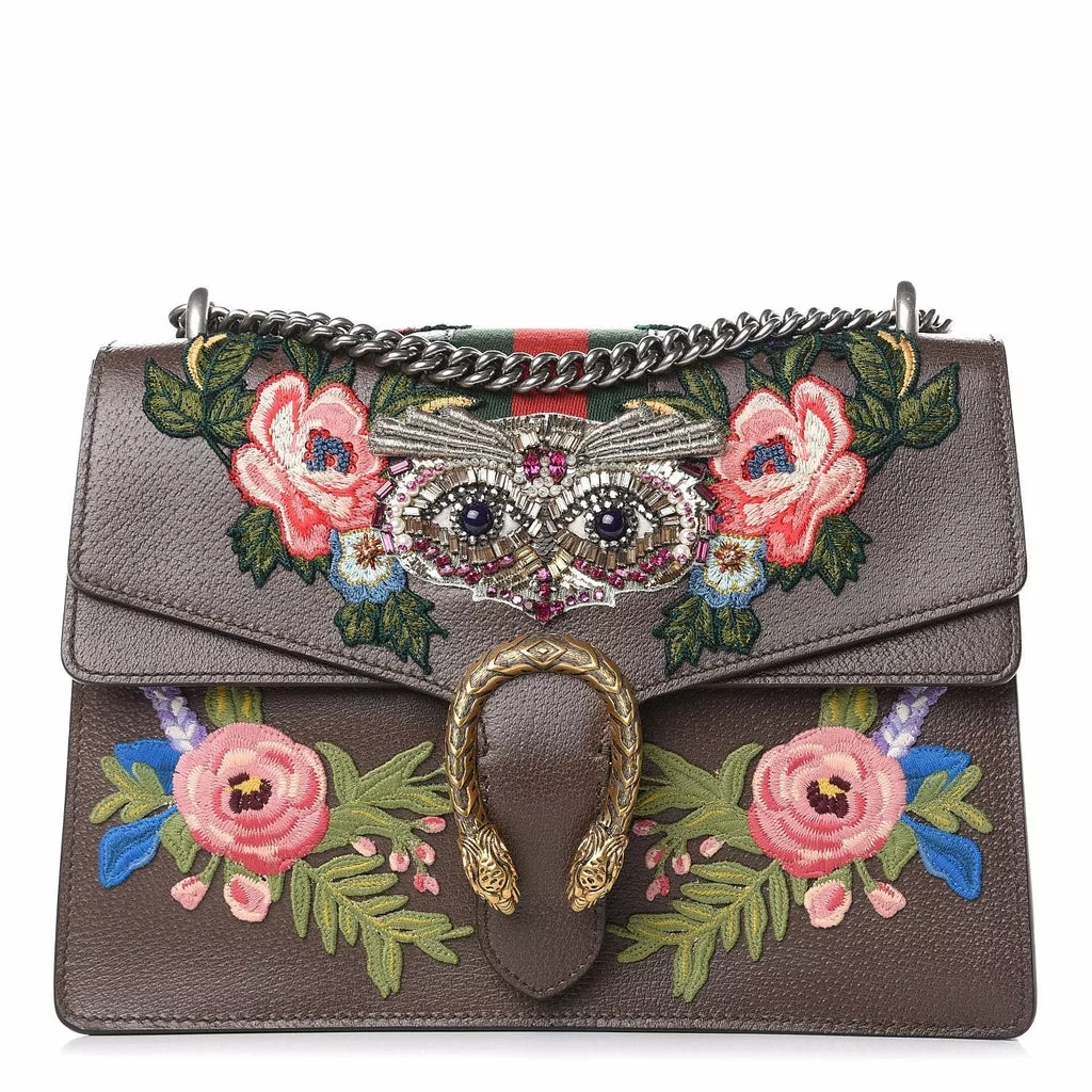 Gucci Dionysus Calfskin Owl Embroidered Shoulder Bag Gucci Dionysus Calfskin Owl Embroidered Shoulder Bag | Image 2