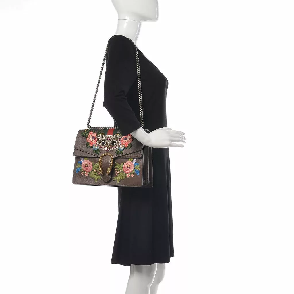 Gucci Dionysus Calfskin Owl Embroidered Shoulder Bag Gucci Dionysus Calfskin Owl Embroidered Shoulder Bag | Image 4