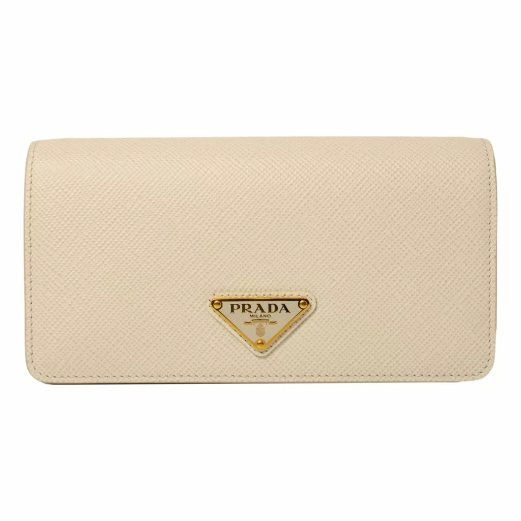 Prada Miniborse White Saffiano Leather Crossbody Prada Miniborse White Saffiano Leather Crossbody | Image 3