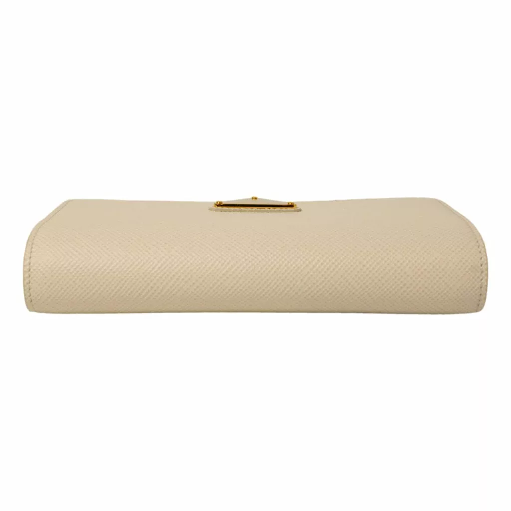 Prada Miniborse White Saffiano Leather Crossbody Prada Miniborse White Saffiano Leather Crossbody | Image 6