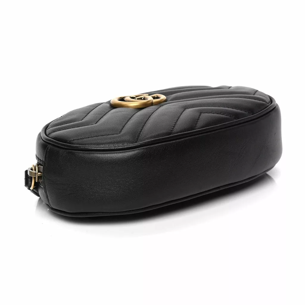 Gucci Calfskin Matelasse GG Marmont Belt Bag 85 34 Gucci Calfskin Matelasse GG Marmont Belt Bag 85 34 | Image 8