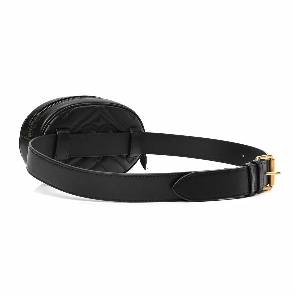 Gucci Calfskin Matelasse GG Marmont Belt Bag 85 34 Gucci Calfskin Matelasse GG Marmont Belt Bag 85 34 | Image 7